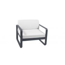 Fauteuil Bellevie Blanc Grisé en Aluminium FERMOB