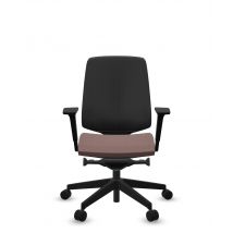 Fauteuil de bureau base noire et dossier résille Light Up 250SL PROFIM