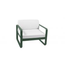 Fauteuil Bellevie Blanc Grisé en Aluminium FERMOB