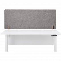 Cloison frontale de séparation acoustique pour bureau en PET recyclé