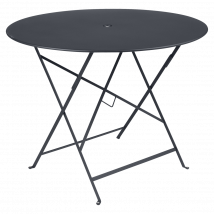 Table Ronde Pliante Ø96 cm Bistro en Acier