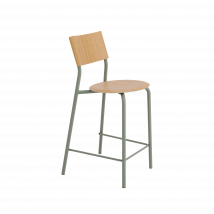 Chaise de bar en chêne SSD TIPTOE