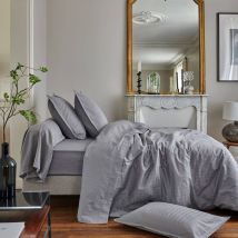Taie satin Palace BLANC DES VOSGES
