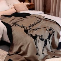 Plaid coton Alpes BIEDERLACK