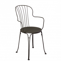Lot de 2 Fauteuils Empilables Opéra+ en Acier FERMOB