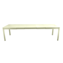 Table Rectangulaire Extensible 149/299 x 100 cm Ribambelle en Aluminium