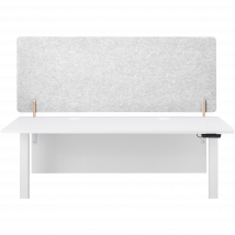 Cloison frontale de séparation acoustique pour bureau en PET recyclé