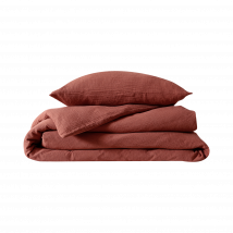 Parure de lit enfant gaze de coton bio Lou CAMIF