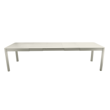Table Rectangulaire Extensible 149/299 x 100 cm Ribambelle en Aluminium