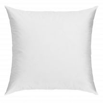 Oreiller moelleux en duvet et percale biologique Cléo, CAMIF