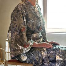 Kimono satin JARDINS DE BABYLONE
