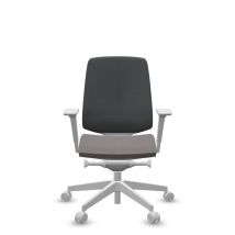 Fauteuil de bureau base grise et dossier résille Light Up 250SL PROFIM