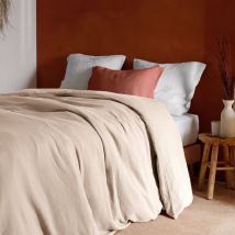 Housse de couette gaze de coton bio Lou CAMIF