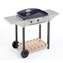 Ensemble Plancha 600x400 gaz + desserte