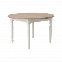 Table à manger ronde extensible bois 4 à 8 personnes Apolline CAMIF