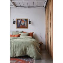 Housse de couette gaze de coton Cosy BLANC DES VOSGES