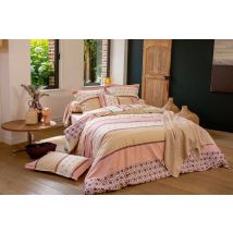 Drap housse coton Inouk rose TRADILINGE
