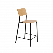 Chaise de bar en chêne SSD TIPTOE