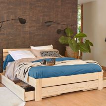 Housse de couette percale bio Elise CAMIF
