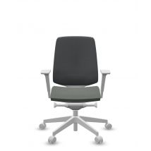 Fauteuil de bureau base grise et dossier résille Light Up 250SL PROFIM