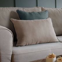 Coussin lin passepoil Carly CAMIF