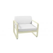 Fauteuil Bellevie Blanc Grisé en Aluminium FERMOB