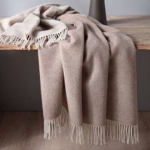 Plaid laine et cachemire Clarence BIEDERLACK