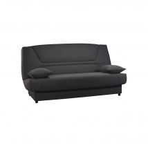 Canapé clic-clac tissu matelas 13 cm Garance CAMIF