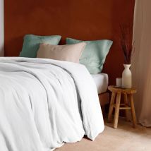 Drap housse gaze de coton bio Lou CAMIF