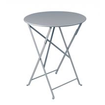 Table Ronde Pliante Ø60 cm Bistro en Acier FERMOB
