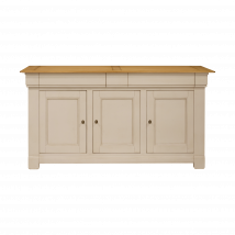 Buffet bois massif 3 portes 3 tiroirs Embellie CAMIF