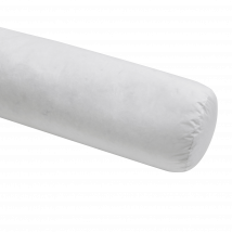 Traversin moelleux en duvet et percale biologique Cléo, CAMIF