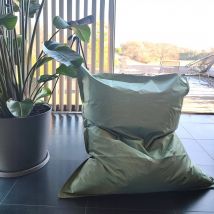 Pouf de sol rectangulaire 110 x 130 cm IN&OUT COTTON WOOD