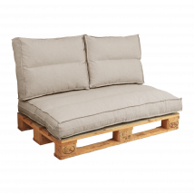 Dossier coussin palette recyclé Heva CAMIF