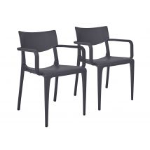Lot de 2 Fauteuils Empilables Town EZPELETA