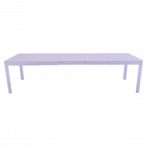 Table Rectangulaire Extensible 149/299 x 100 cm Ribambelle en Aluminium FERMOB