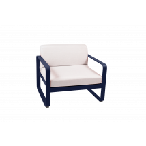 Fauteuil Bellevie Blanc Grisé en Aluminium FERMOB