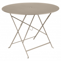 Table Ronde Pliante Ø96 cm Bistro en Acier FERMOB