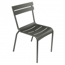 Lot de 2 Chaises Empilables Luxembourg en Aluminium FERMOB