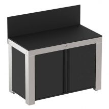 Meuble de Cuisine pour Plancha 120 x 60 cm Félix en Inox ENO
