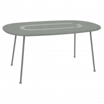 Table Ovale 160 x 90 cm Lorette en Acier FERMOB