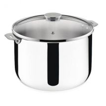 Marmite inox 24 cm + couvercle Salvaspazio+ LAGOSTINA