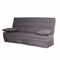 Canapé clic-clac tissu matelas 15 cm Orthense