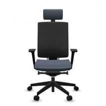 Fauteuil de bureau avec tétière Xenon Net 111SFL PROFIM