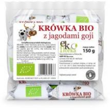 Ekoflorka Krówki z jagodami goji 150 g bio