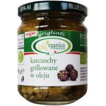 Biorganica Nuova Karczochy grillowane z oliwą z oliwek extra virgin (słoik) 190 g Bio