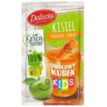 Delecta Owocowy Kubek KIDS Kisiel o smaku marchwi i jabłka 31 g
