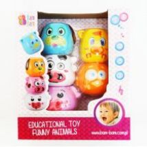 Zabawka edukacyjna - Zabawne zwierzaki Bam Bam