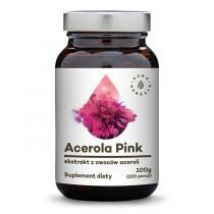 Aura Herbals Acerola Pink 25% - sproszkowany ekstrakt z owoców (100g) - Suplement diety 100 g