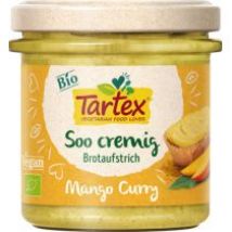 Tartex Pasta kremowa z mango i curry bezglutenowa 140 g Bio